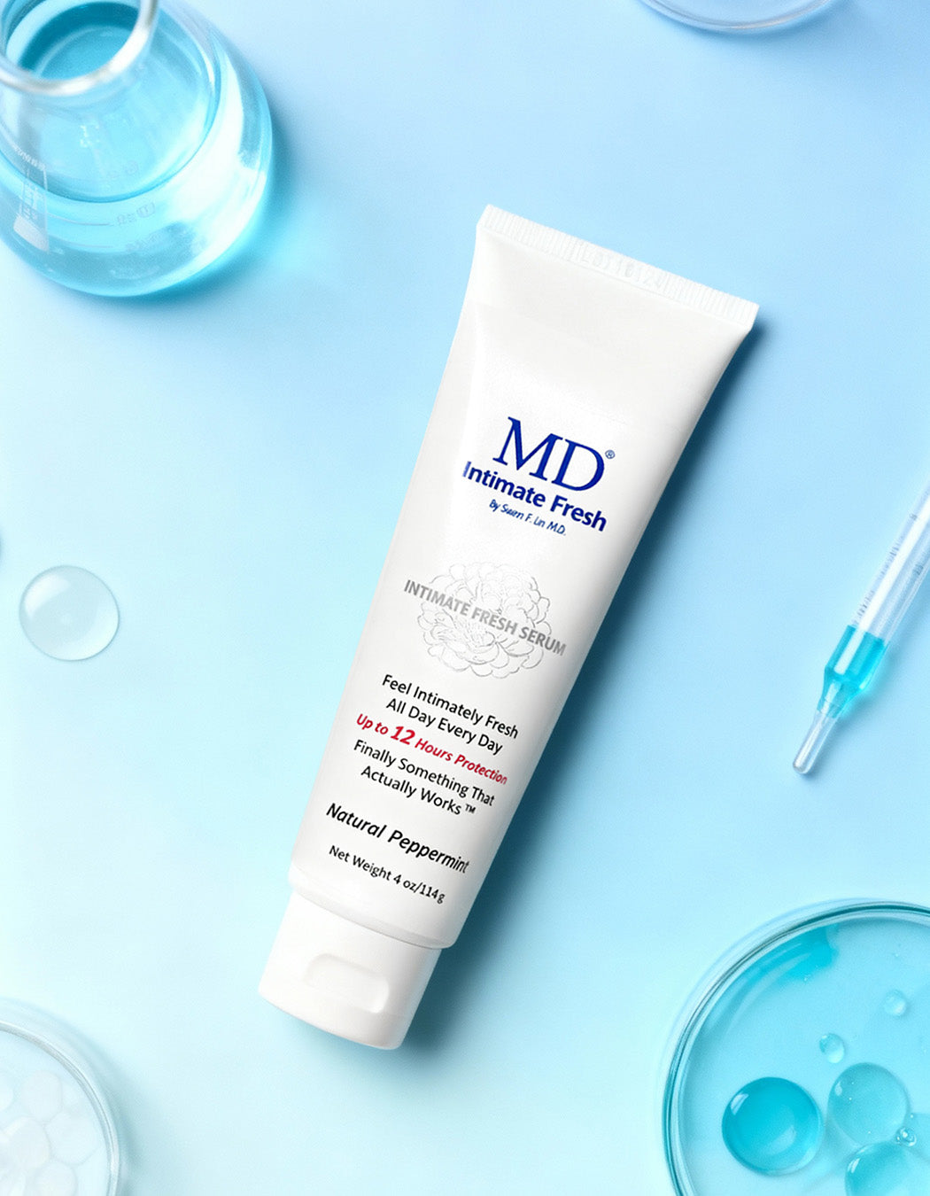 MD® Intimate Fresh benefits: 12-hour odor control, pH balance, physician-formulated, for daily freshness wherever you go | MD Wellness
